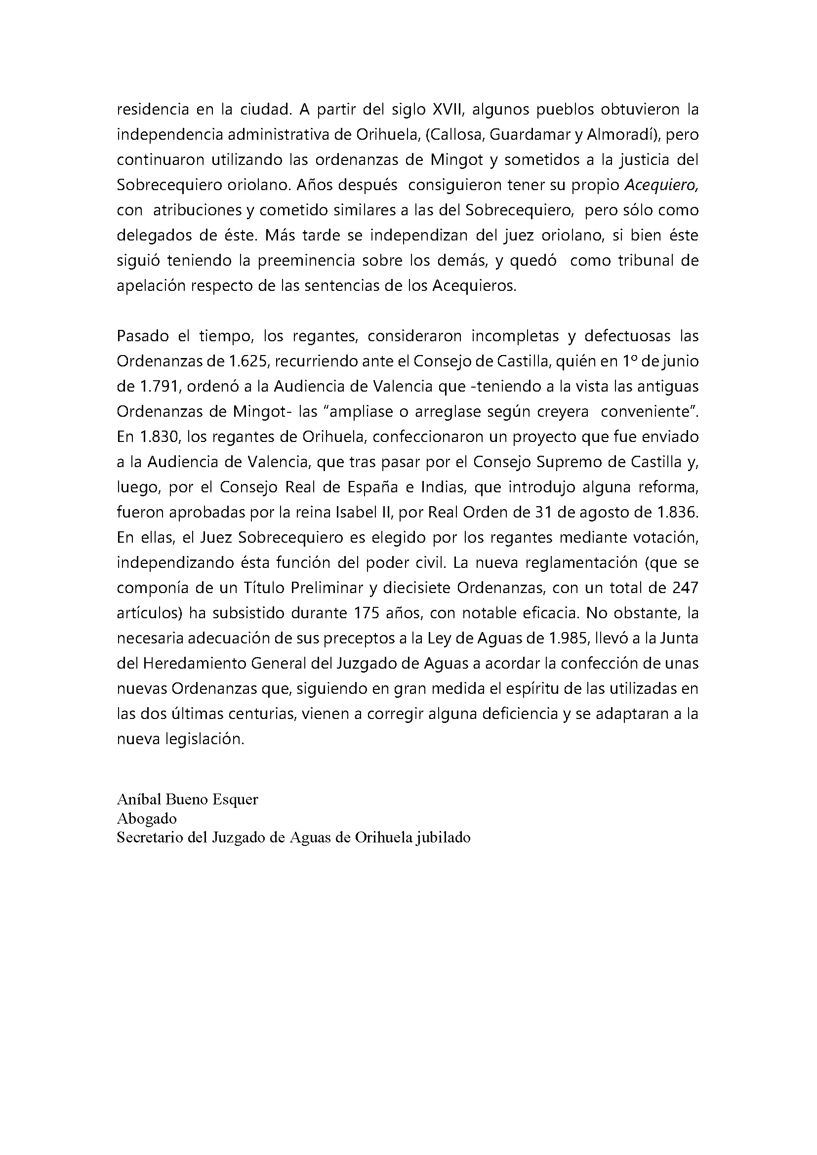 Breve noticia histórica sobre la normativa reguladora del regadío en el Juzgado de Aguas de Orihuela_Página_7