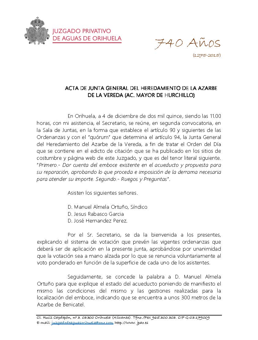 177 2015 AZARBE DE LA VEREDA. ACTA DE JUNTA GENERAL DE FECHA 04122015_Página_1